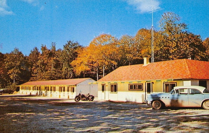 Century Motel - Old Postcard (newer photo)